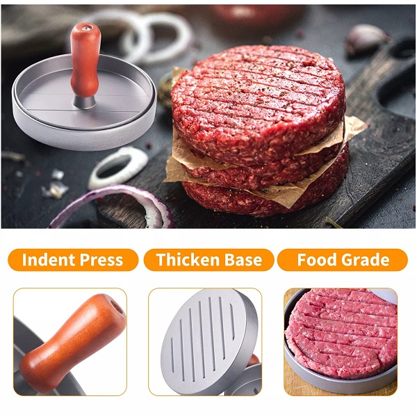 1 pc Multifunctional meat pressing mold, hamburger meat cake pressing mold, kitchen  tools, various meat pressing tools, kitchen tools baking tools